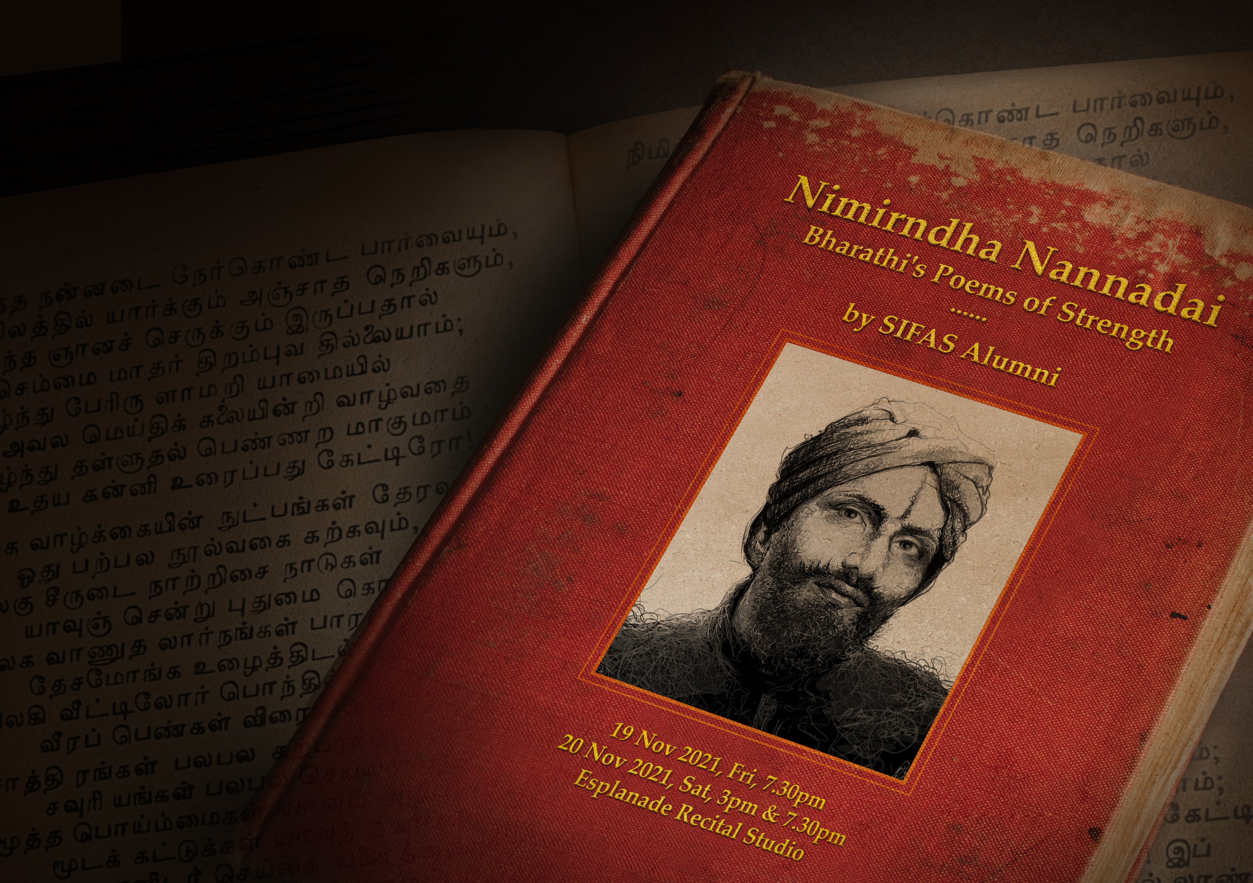 For this concert, selected poems of Bharathi's have been set to music composed by Dr Rajkumar Bharathi. Photo courtesy: Esplanade