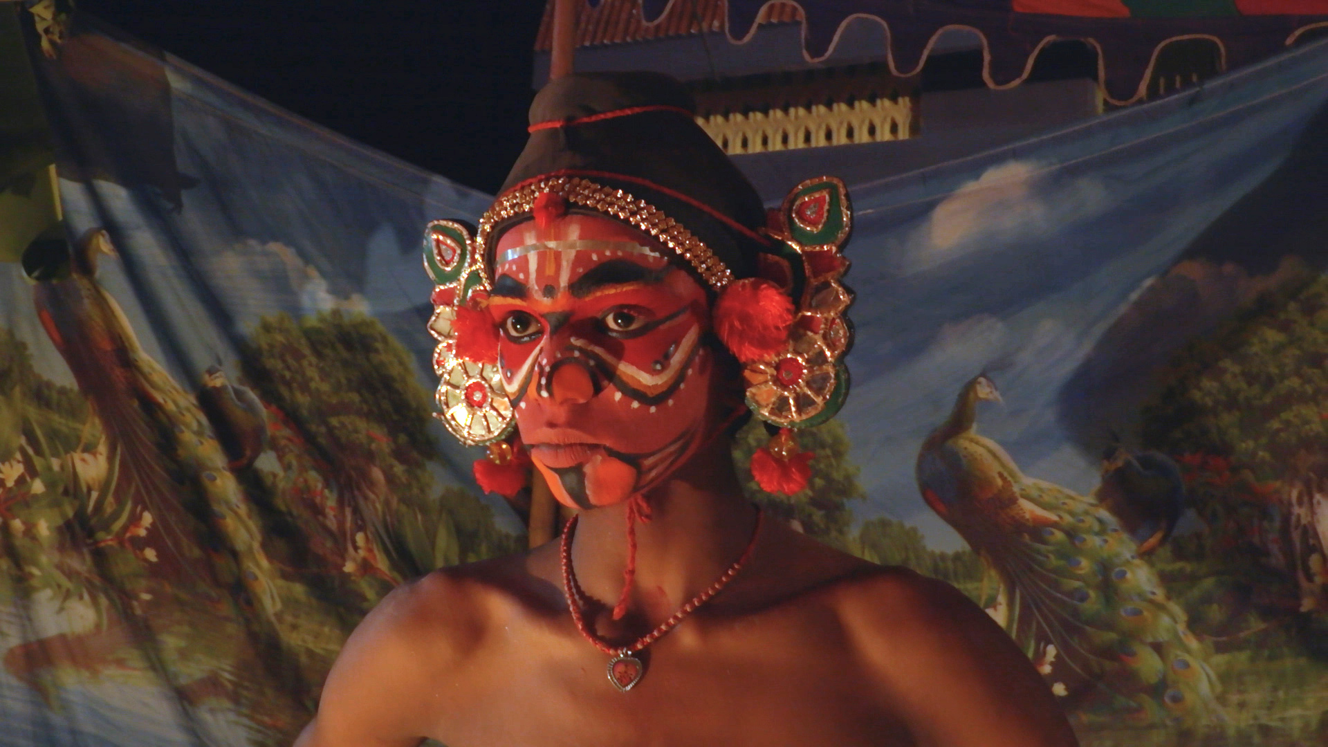 Koothu brings to life stories about gods, demigods, kings and demons from the Indian epics.
