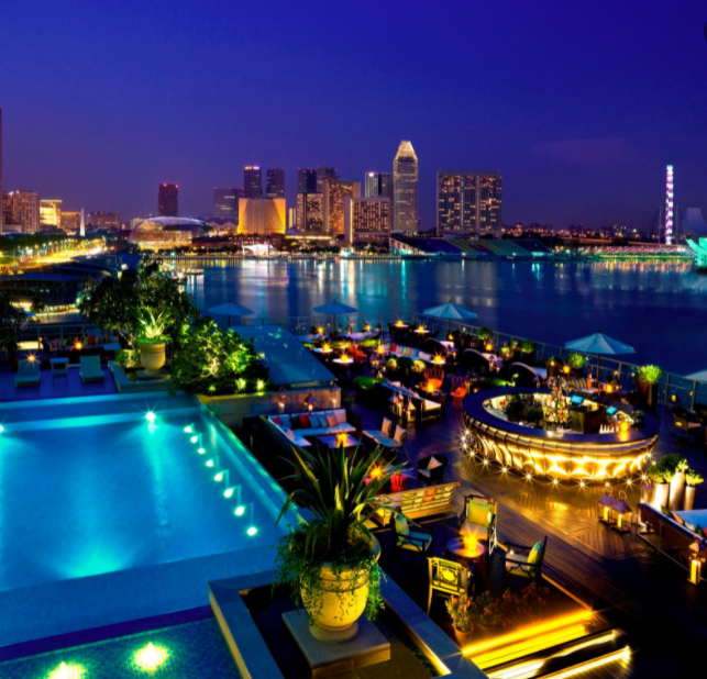 Lantern at The Fullerton Bay Hotel Singapore