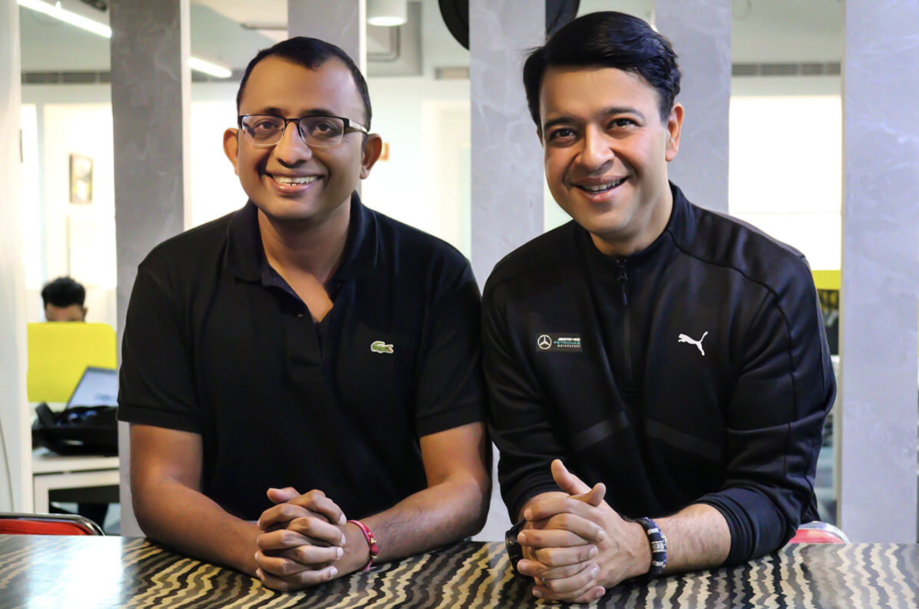 Virendra Gupta, Founder, left and Umang Bedi Co-founder rely on Sandip Basu's experience, wisdom and foresight to lead VerSe's finance function. Photo courtesy: VerSe  