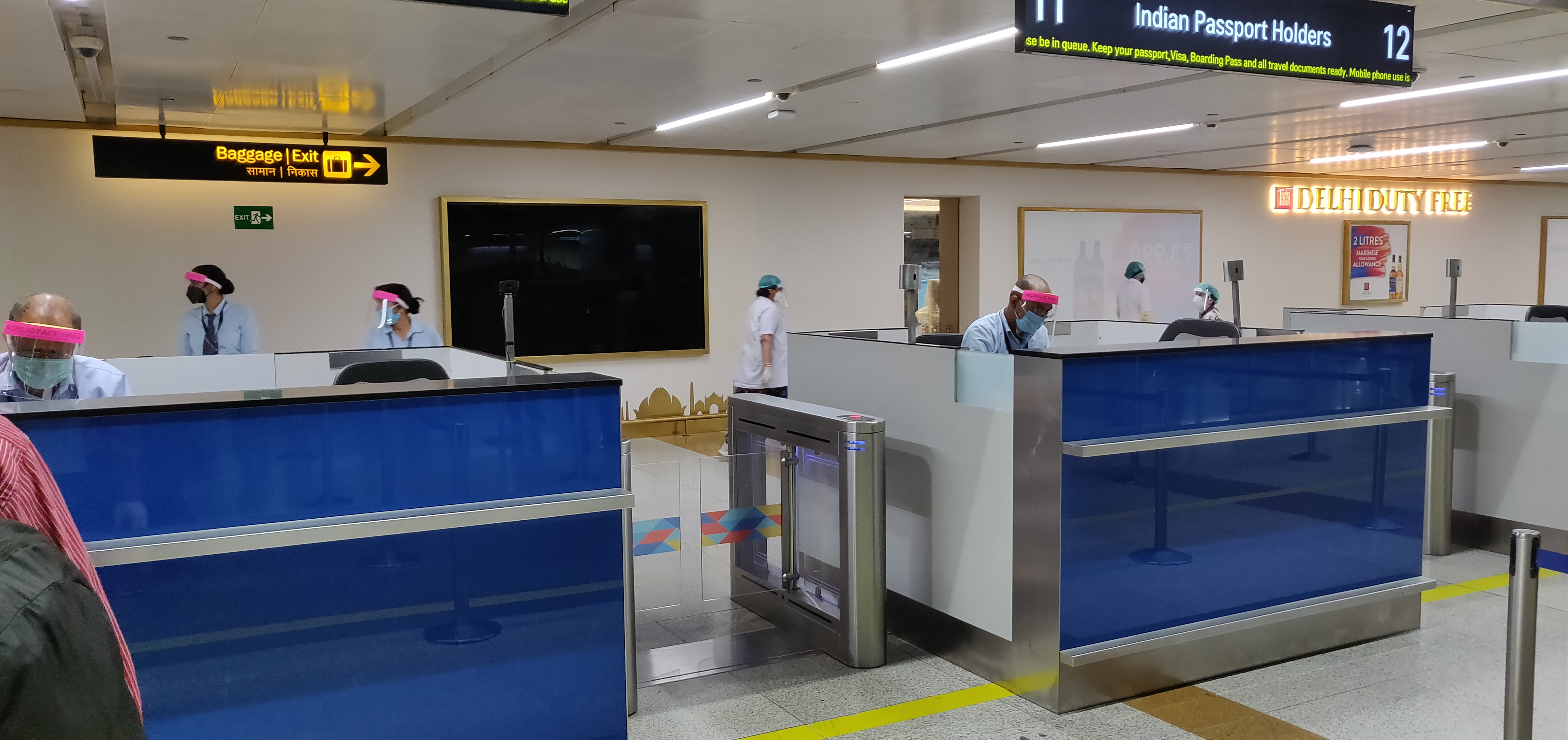 All travellers from specified countries at risk will be tested upon arrival, the cost of which shall be borne by the passenger.