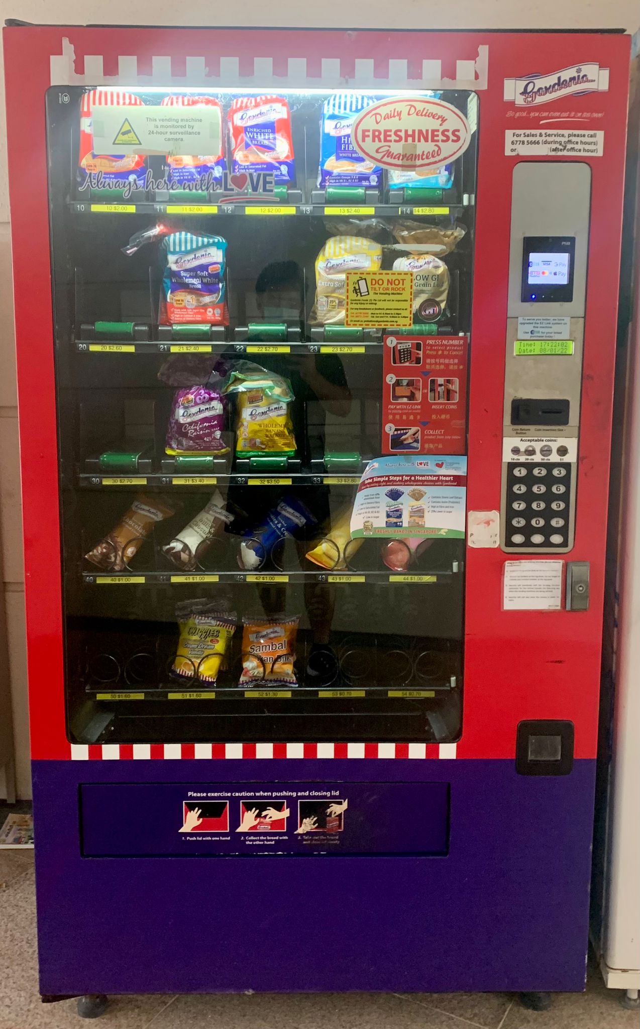 Bread Vending Machines