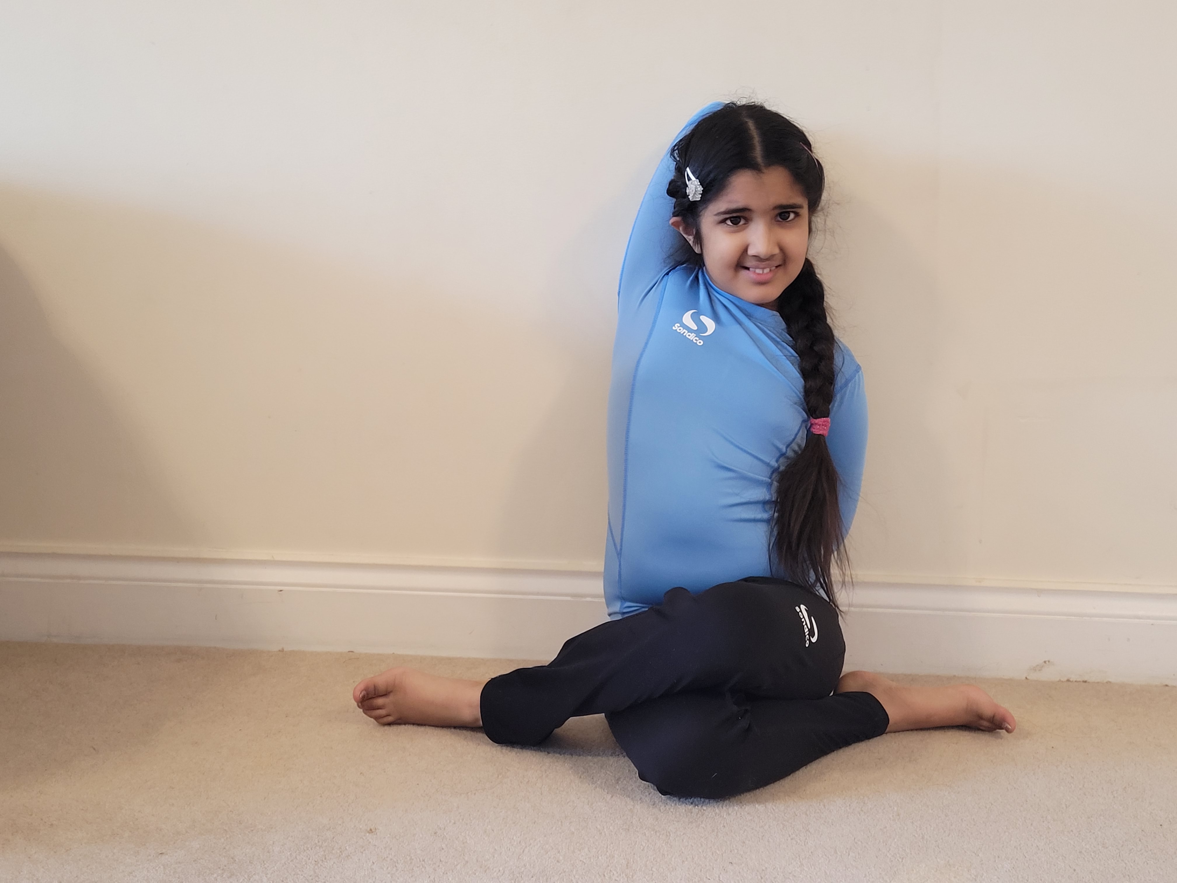 Indira with her brother jointly created an e-petition to the UK Government to include yoga in the school curriculum, which was signed by nearly 20,000 people.