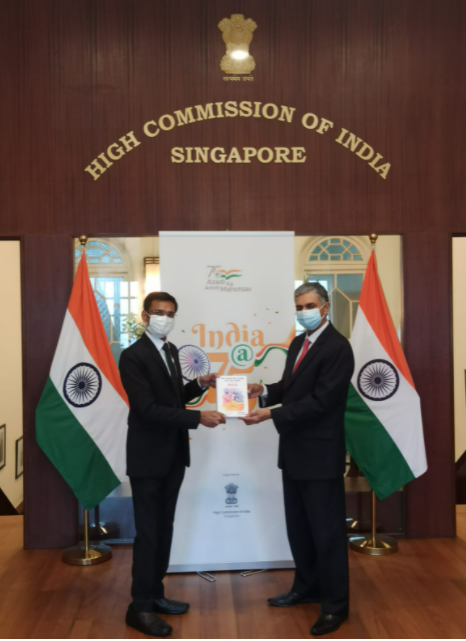 The foreword for the book has been written by the Indian High Commissioner to Singapore, HE Periasamy Kumaran. 