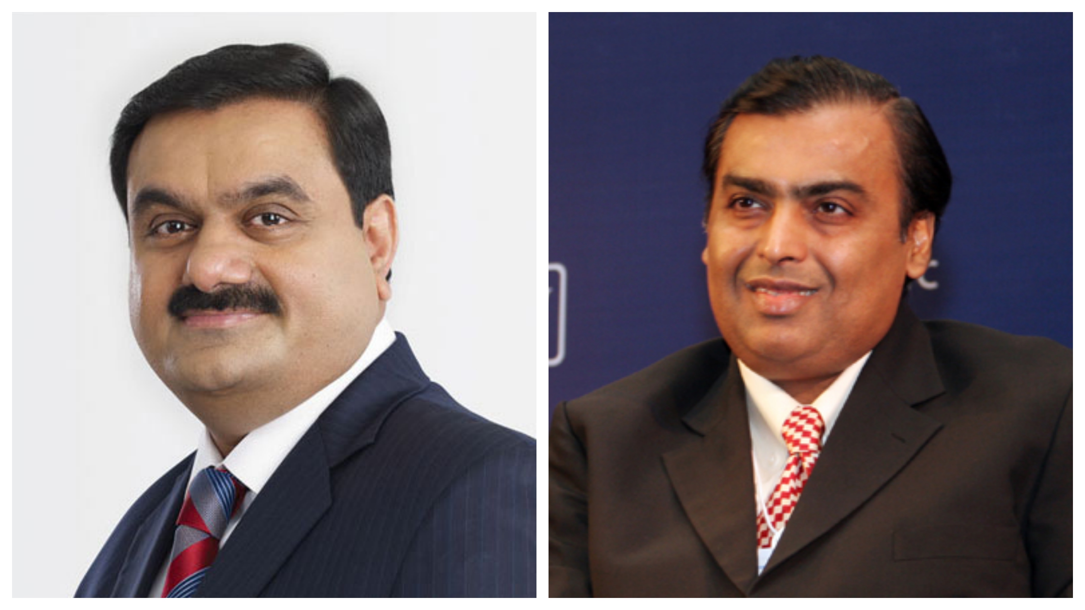 Both Indian billionaires - who have built their empires on fossil fuels or coal - are now pushing ahead with green energy projects.