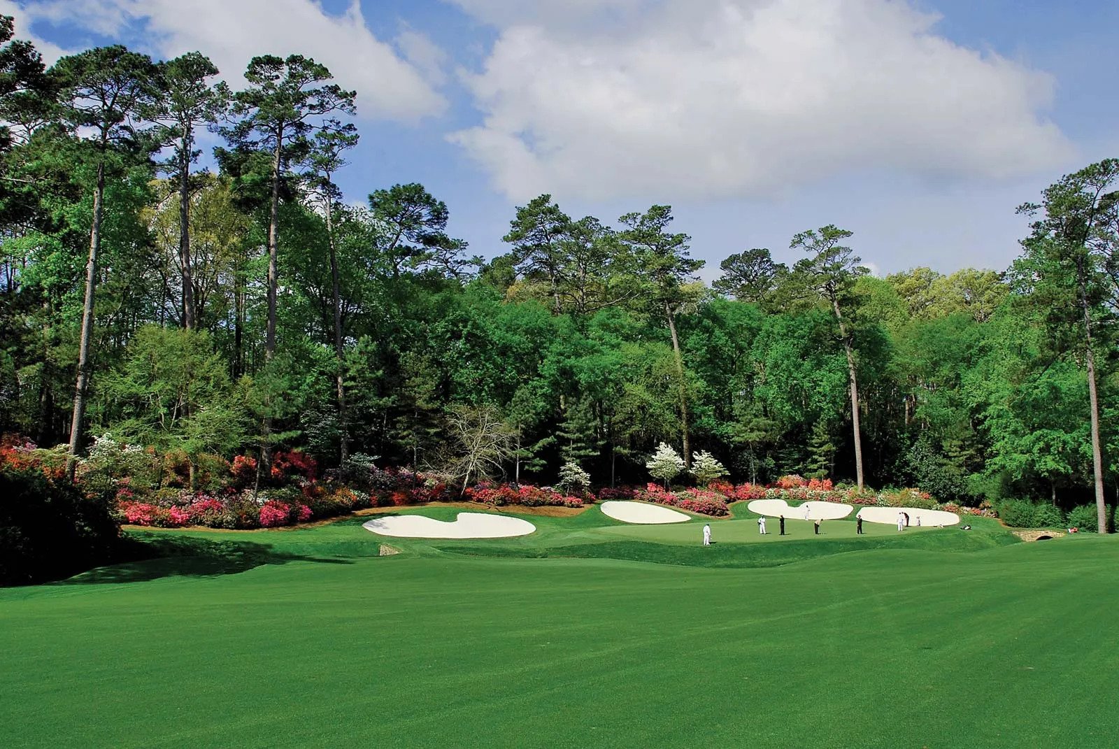 the Augusta National Golf Course is one of the most if not the most hallowed golf courses in the world, located in the state of Georgia, US.