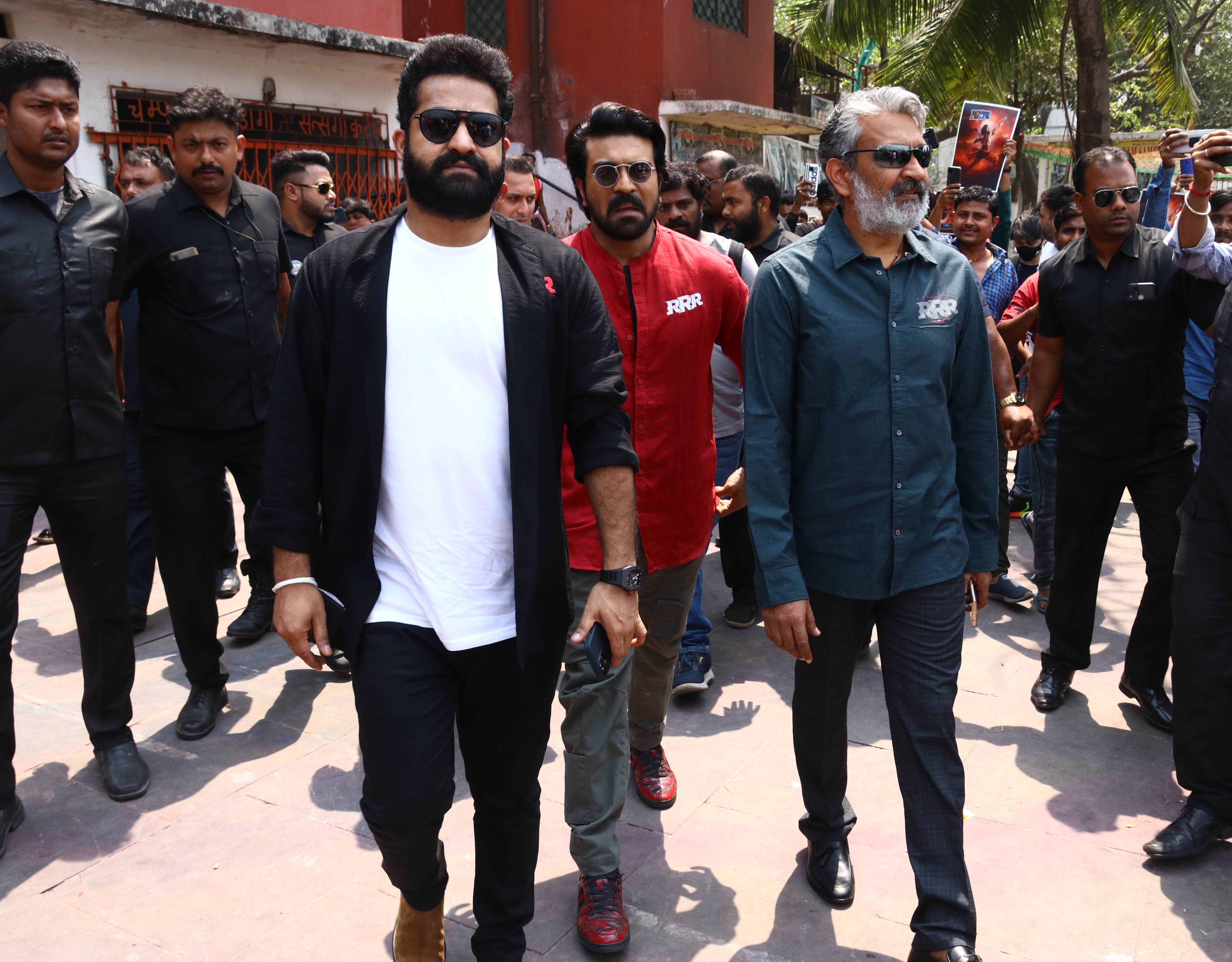 RRR Movie promotion in Kolkata