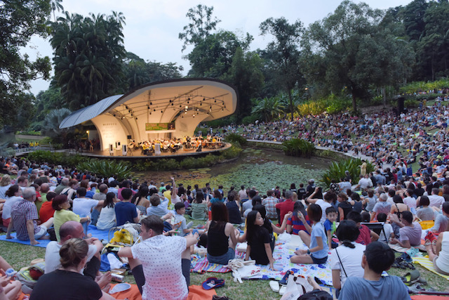 The event is an initiative by the Embassy of the Federal Republic of Germany in Singapore jointly presented with the Foundation for the Arts and Social Enterprise in partnership with Dresden Philharmonic, Yong Siew Toh Conservatory of Music, and Singapore Botanic Gardens. 