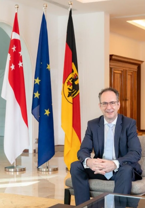 Dr Norbert Riedel, German Ambassador to Singapore