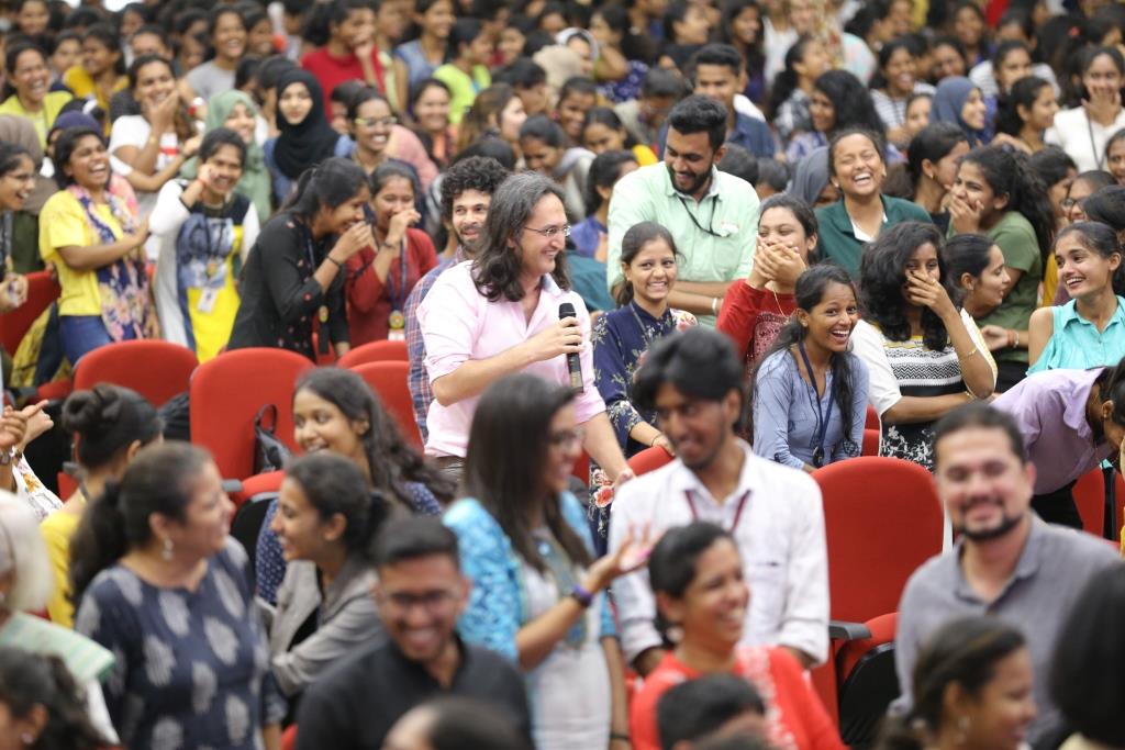 Another memorable event was when Papa CJ the comedian, in an infectiously joyous interaction, got the principal of a Christian College to dance.
