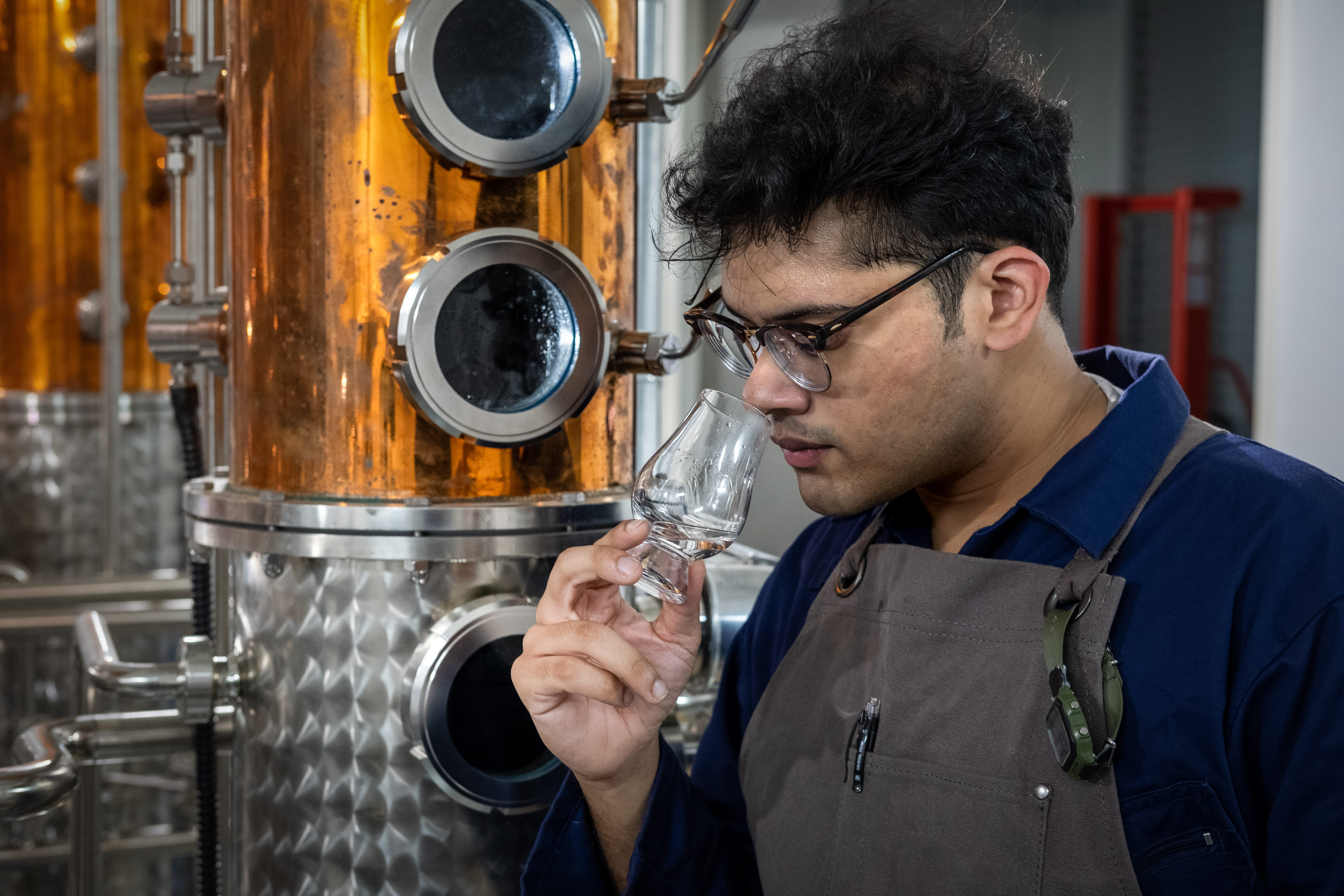 Ashwin Sekaran, General Manager of Singapore Gin Distillery