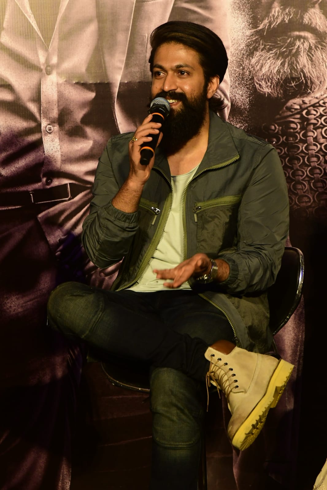 Yash at KGF 2 promotion