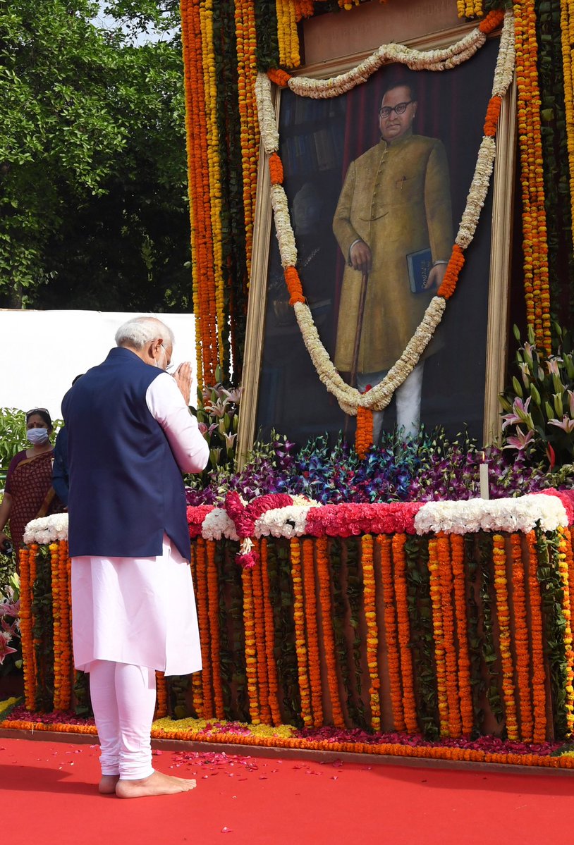 Born on April 14, 1891, Dr Ambedkar campaigned against the Indian caste system.