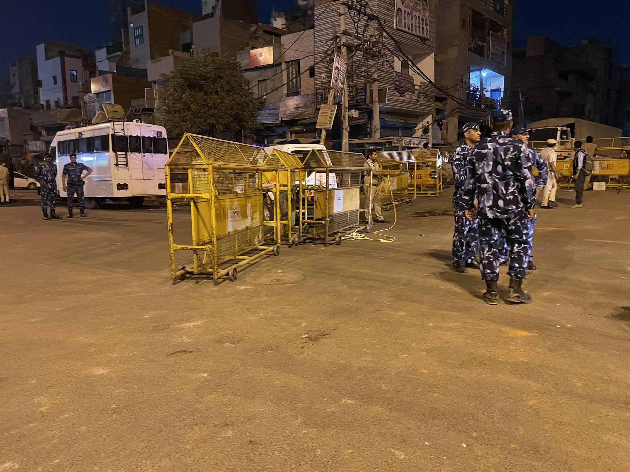 The Delhi Police commissioner also said that no attempt was made to hoist a saffron flag at a mosque during the Hanuman Jayanti procession.