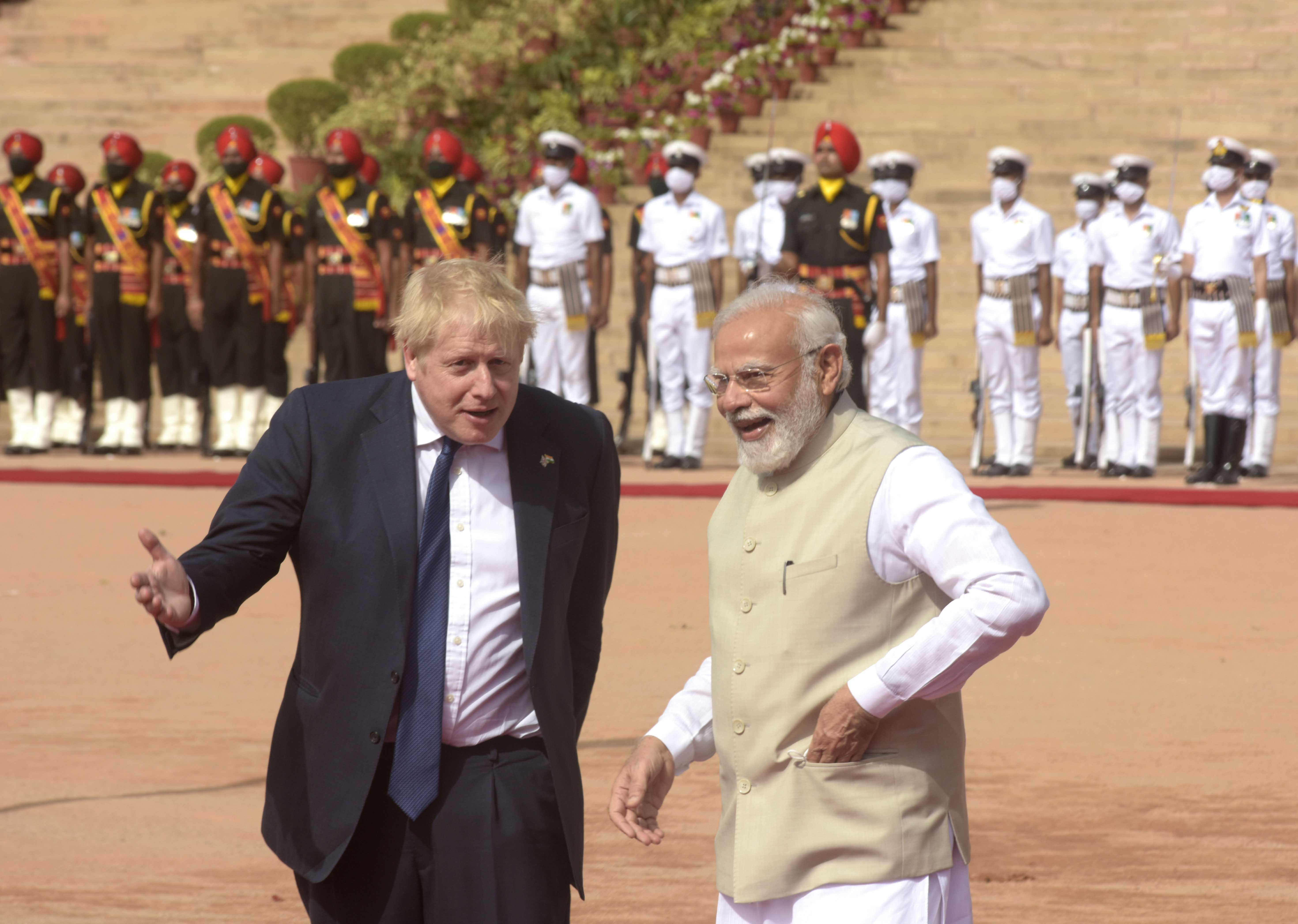 He held in-depth talks on the UK and India's strategic defence, diplomatic and economic partnership, aimed at bolstering close partnership and stepping up security cooperation in the Indo-Pacific.