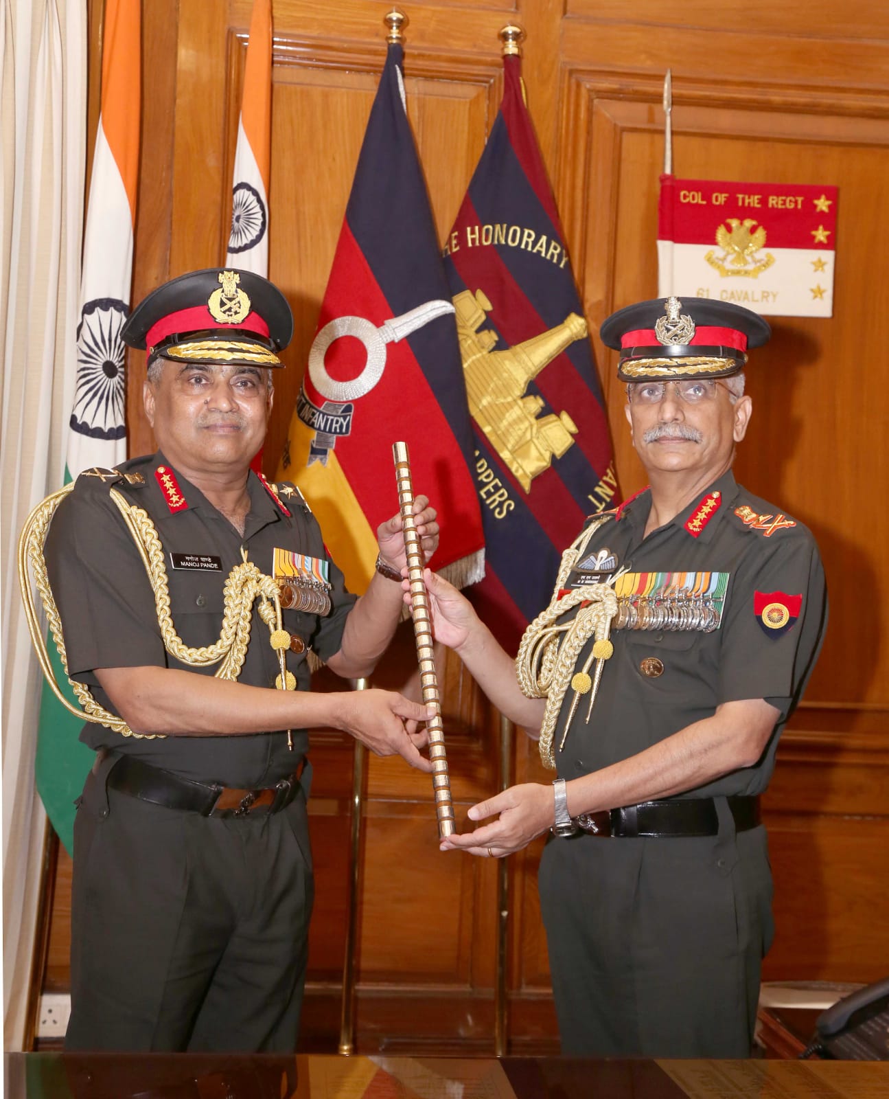 Pande has held several prestigious command and staff assignments in conventional as well as counter-insurgency operations in all types of terrain.