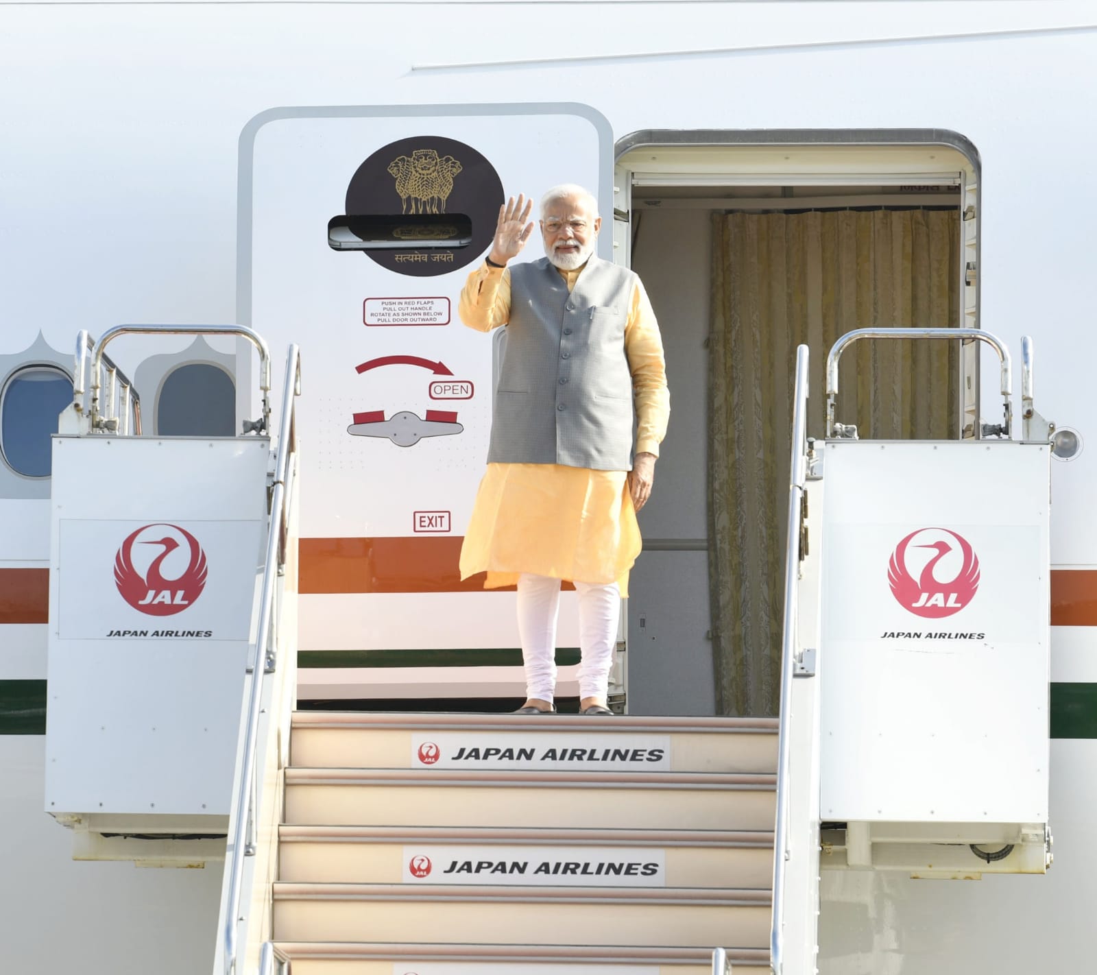 PM Modi reached Japan's Tokyo to take part in the Quad 2022 Summit and dialogue with other global leaders.