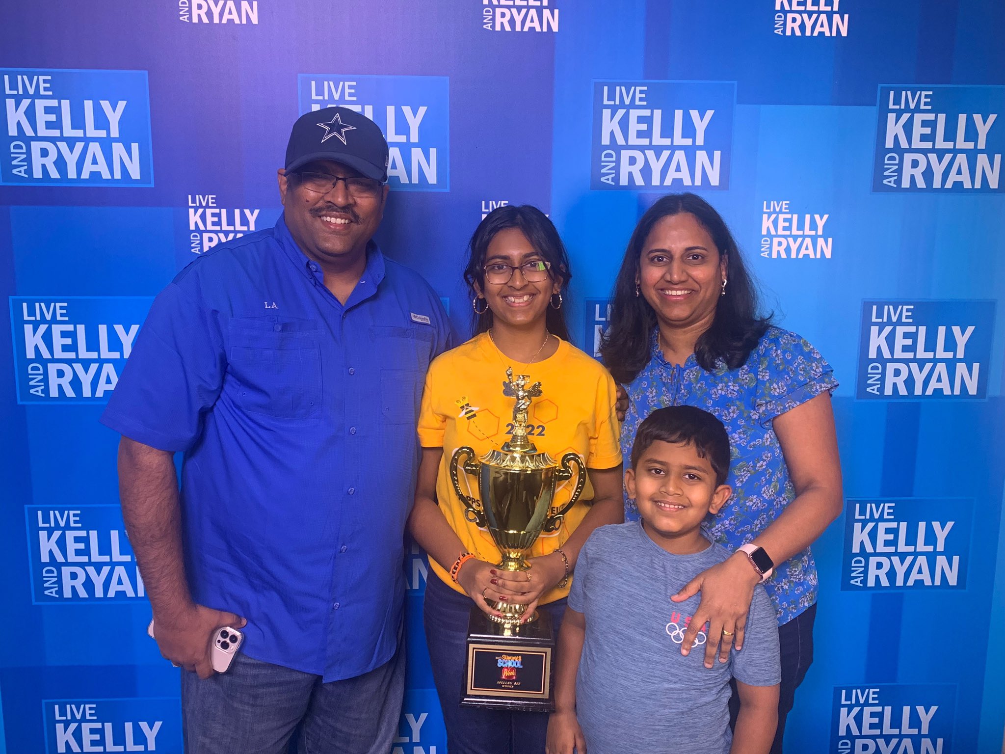 Her parents are from Chennai in India and she has a younger brother.