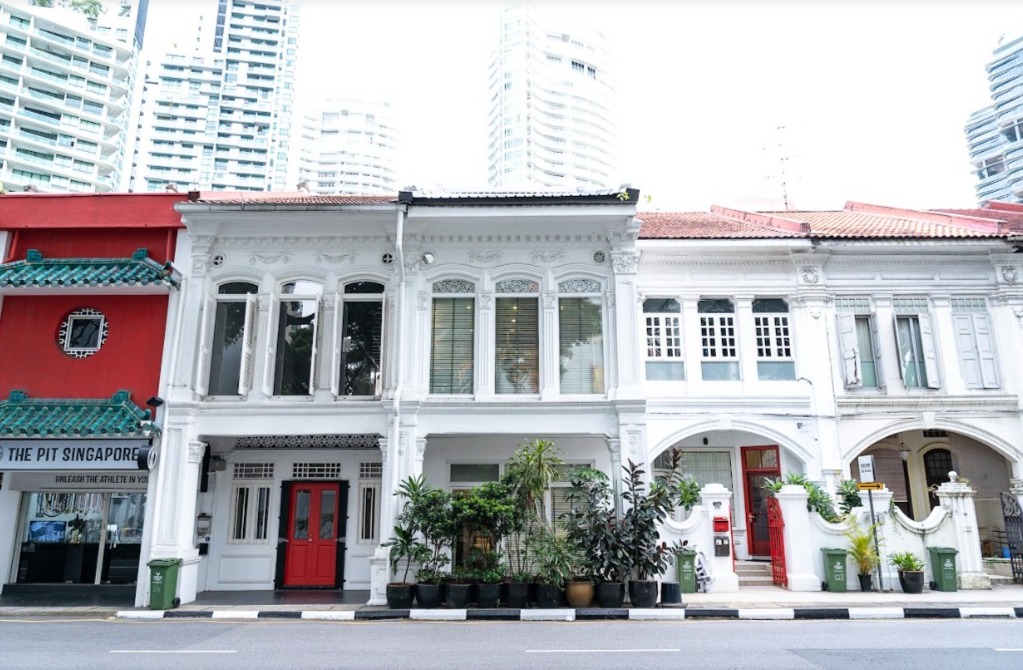 their head office in Singapore is an old colonial shophouse that served as a gallery space to host events and exhibitions without having to rely on big expensive hotels.