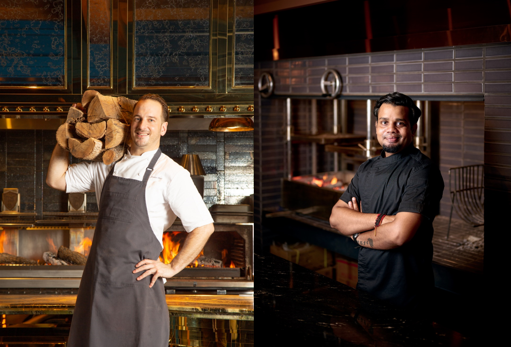 Chef Jorden Keao of Butcher's Block and Chef Saurabh Udinia of Revolver.