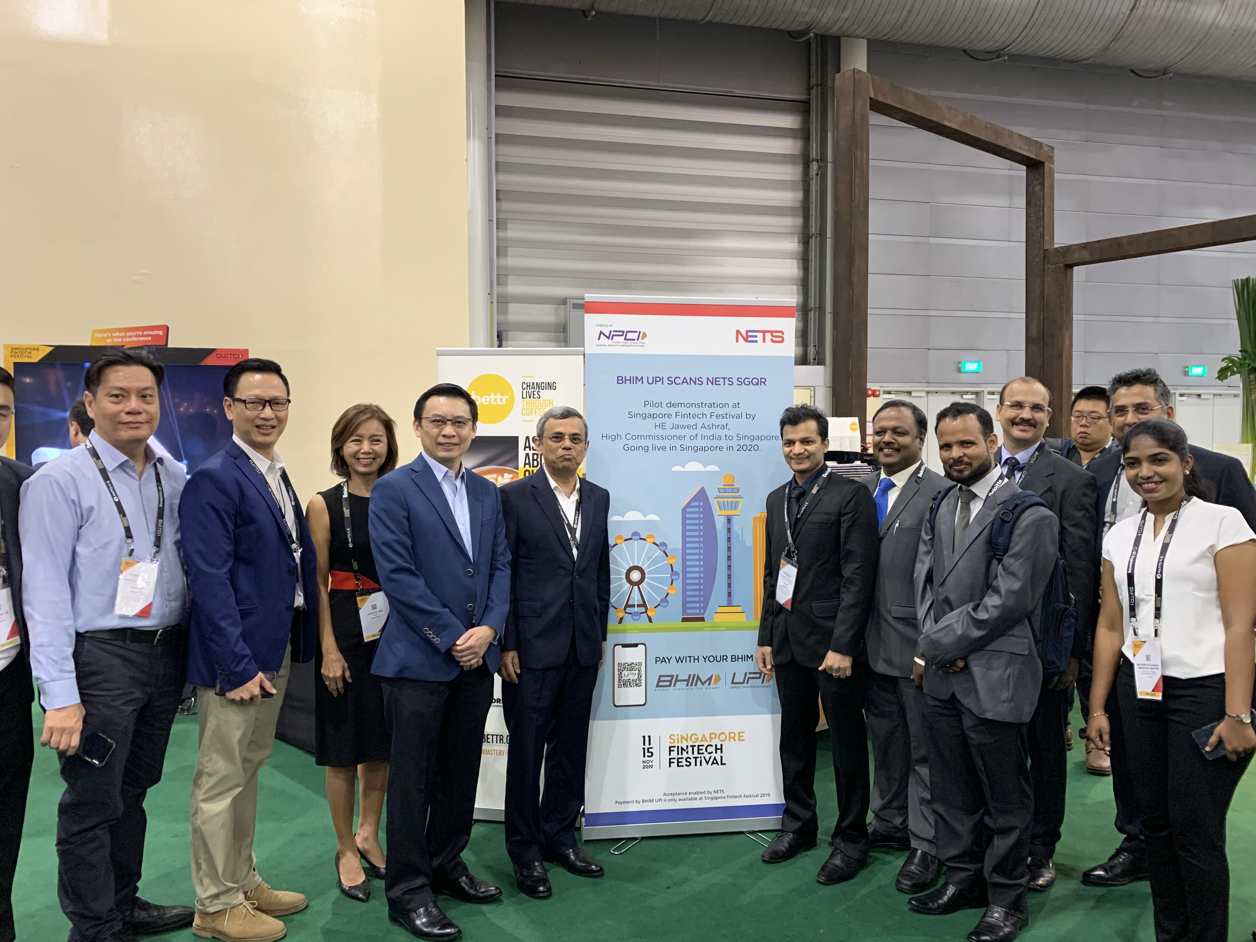 Ashraf said that when he was the Ambassador of Singapore, he launched Bhim QR and RuPay cards there too.