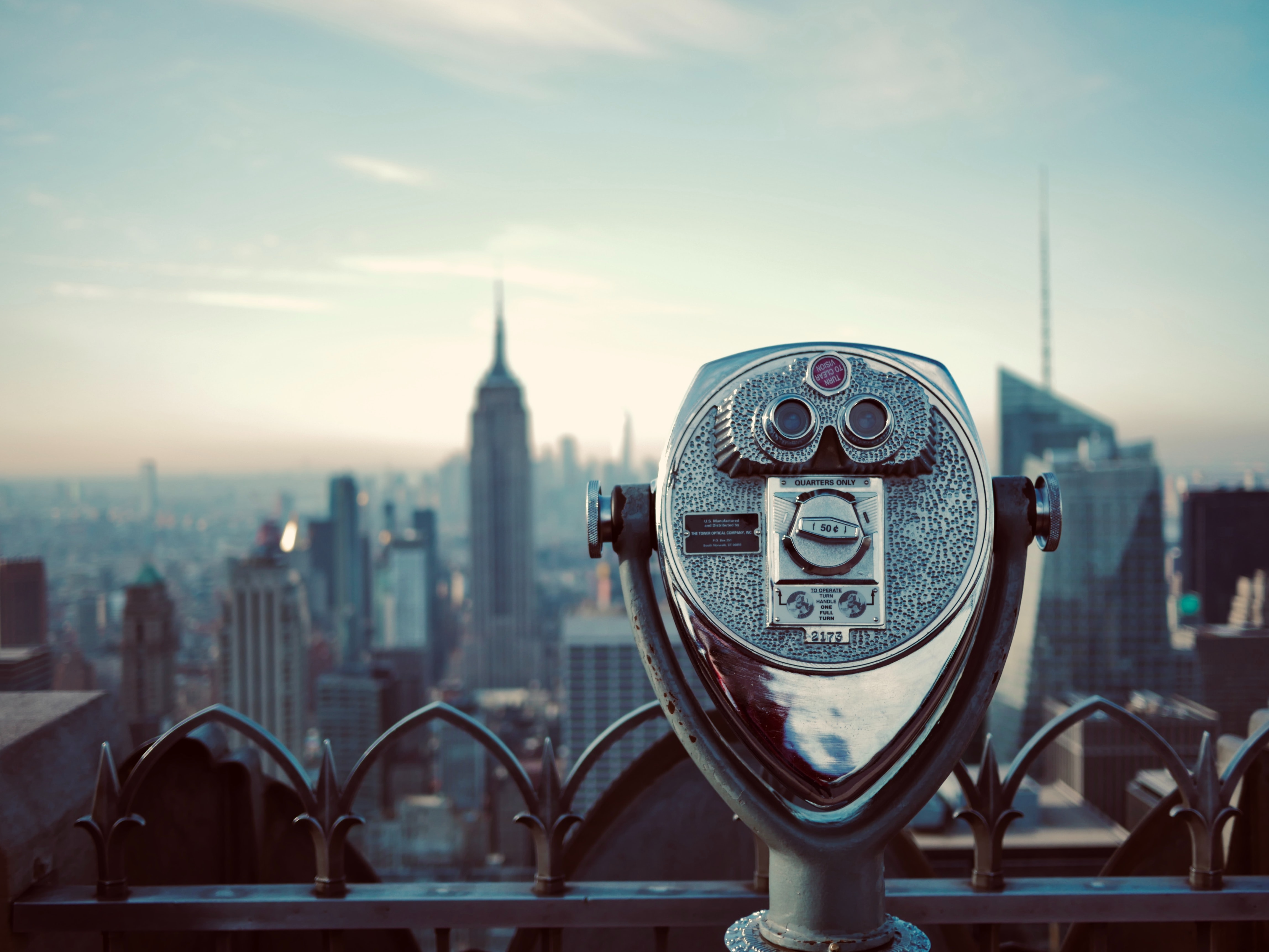 The 'Top of the Rock' in New York.