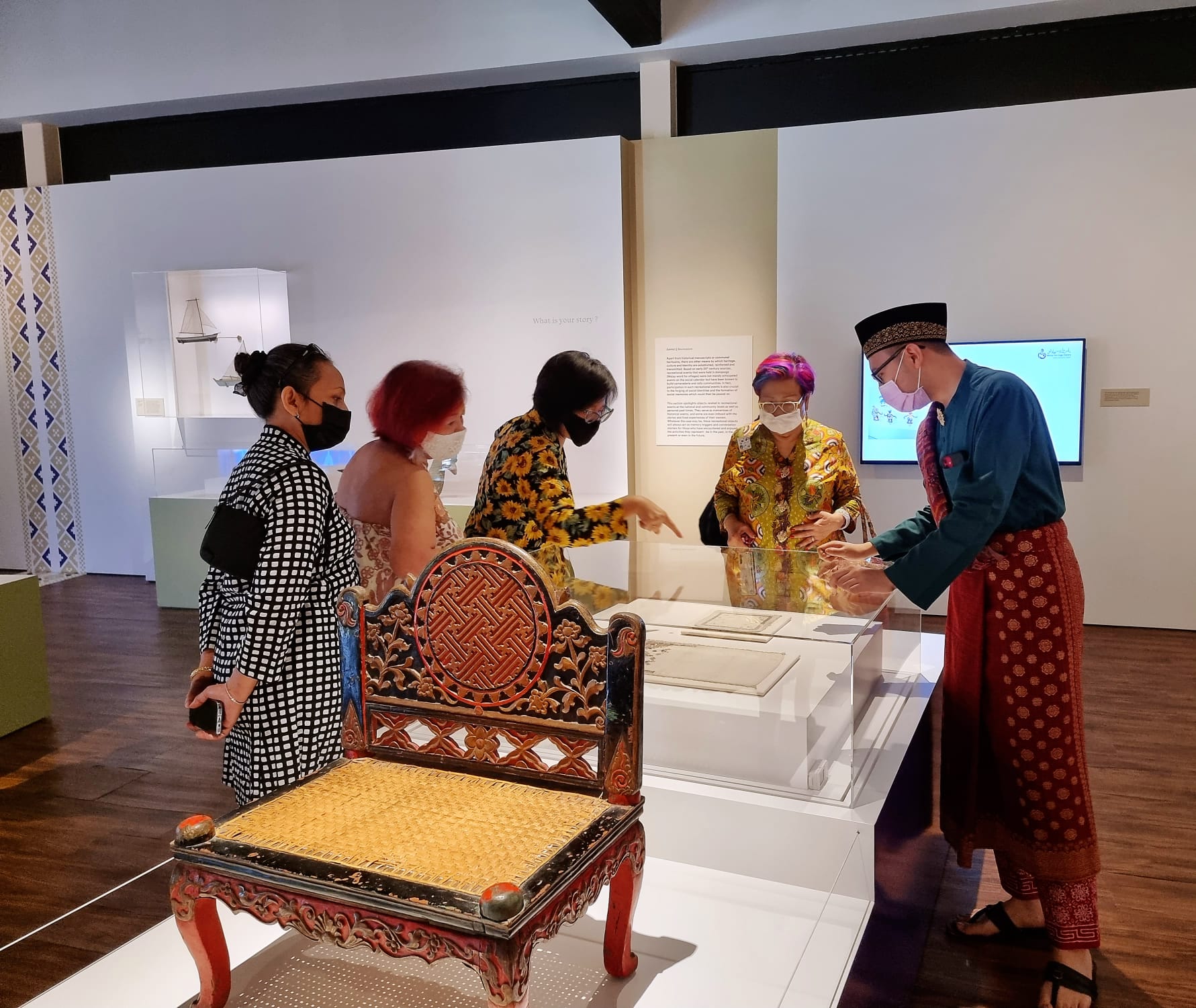 Malay Heritage Centre - Cerita (Stories) special exhibition guided tours.