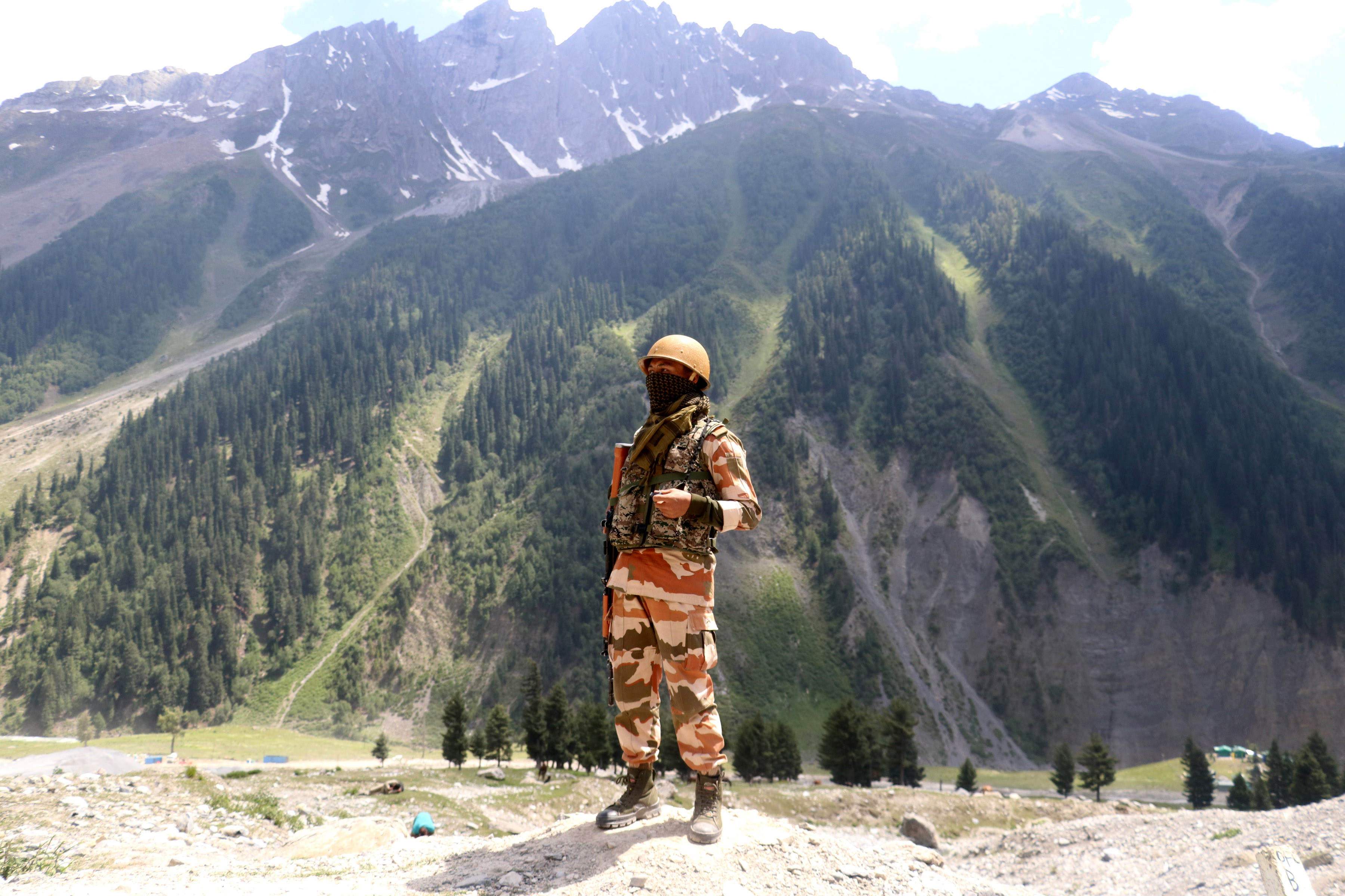 Amarnath Yatra 2022 starts from Pahalgam, Kashmir.