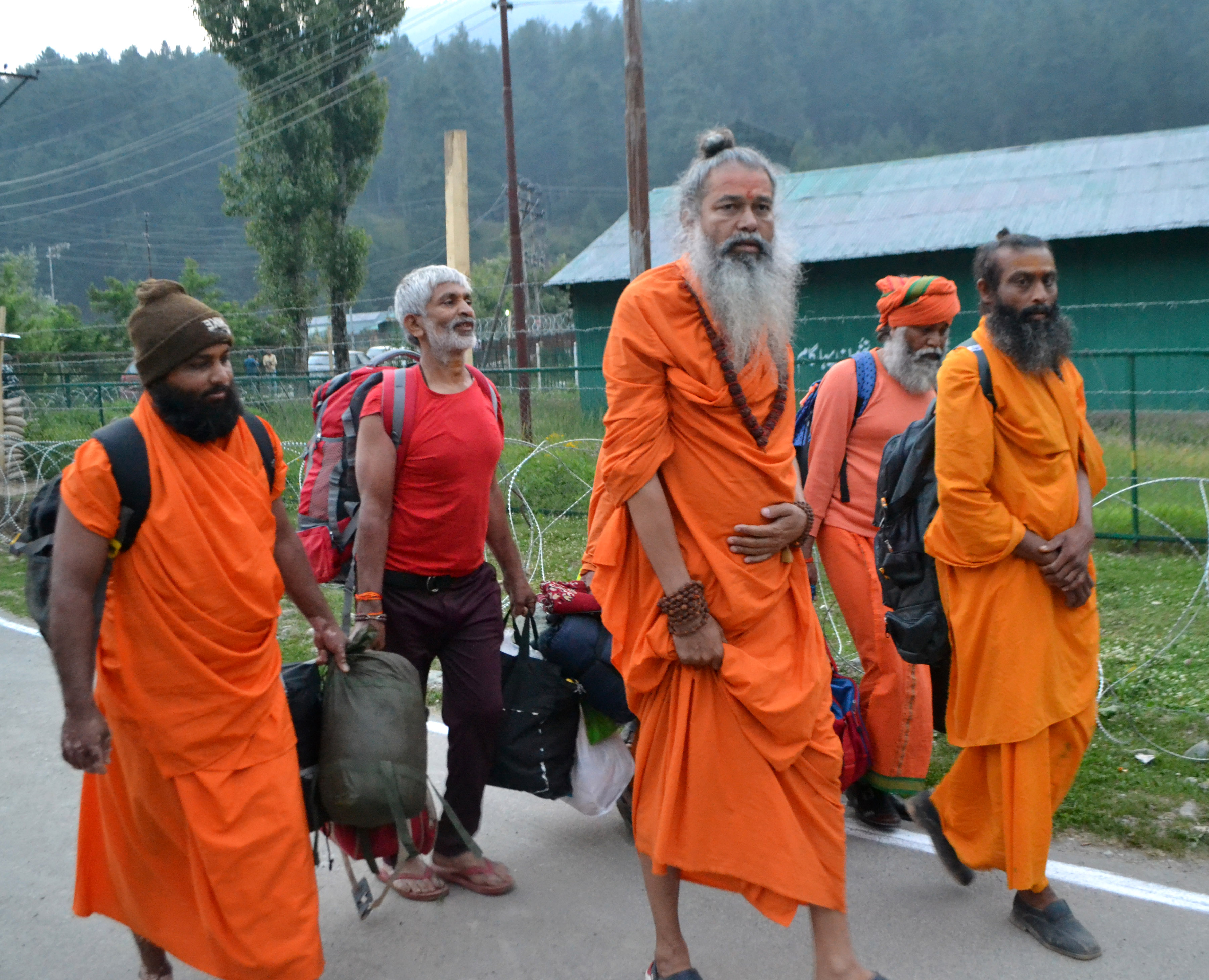 Amarnath Yatra 2022 starts from Pahalgam, Kashmir. 