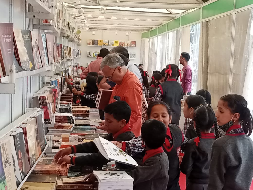 This year, with rain pouring down and mist shrouding the hills, they have a treasure trove of books to explore.