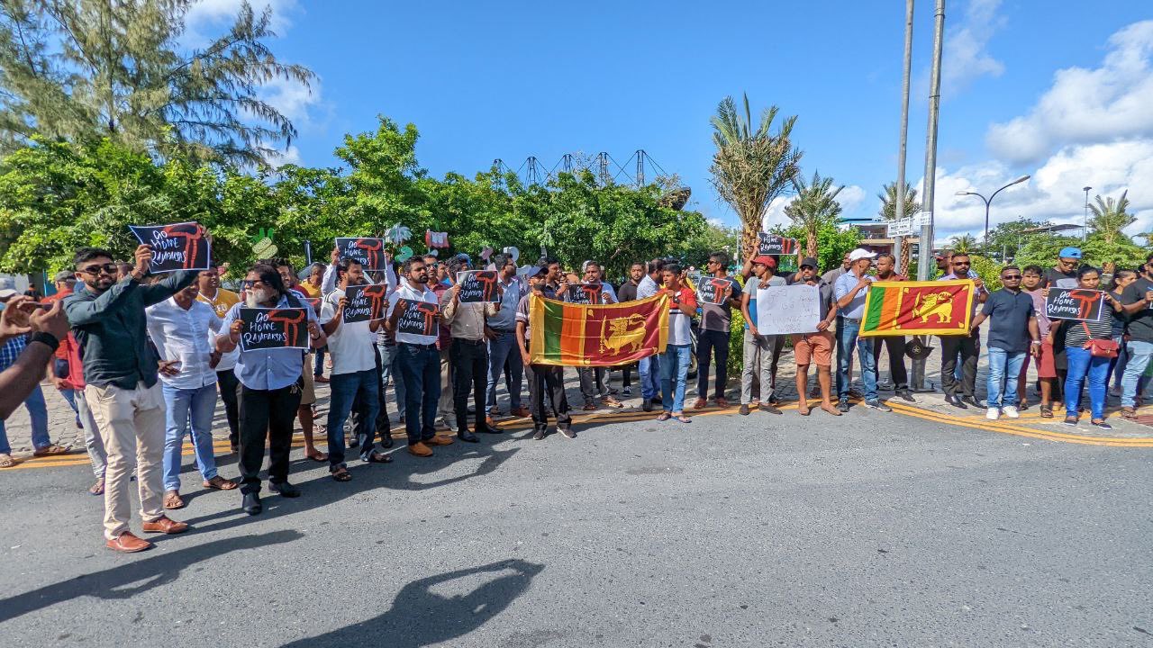 Sri Lanka has been facing increasingly violent protests against the Rajapaksa government’s mishandling of the economy that has left the nation heavily in debt.