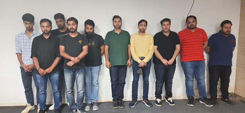 The STF has seized over 70 desktop computers and several mobile phones and SIM cards from the gang