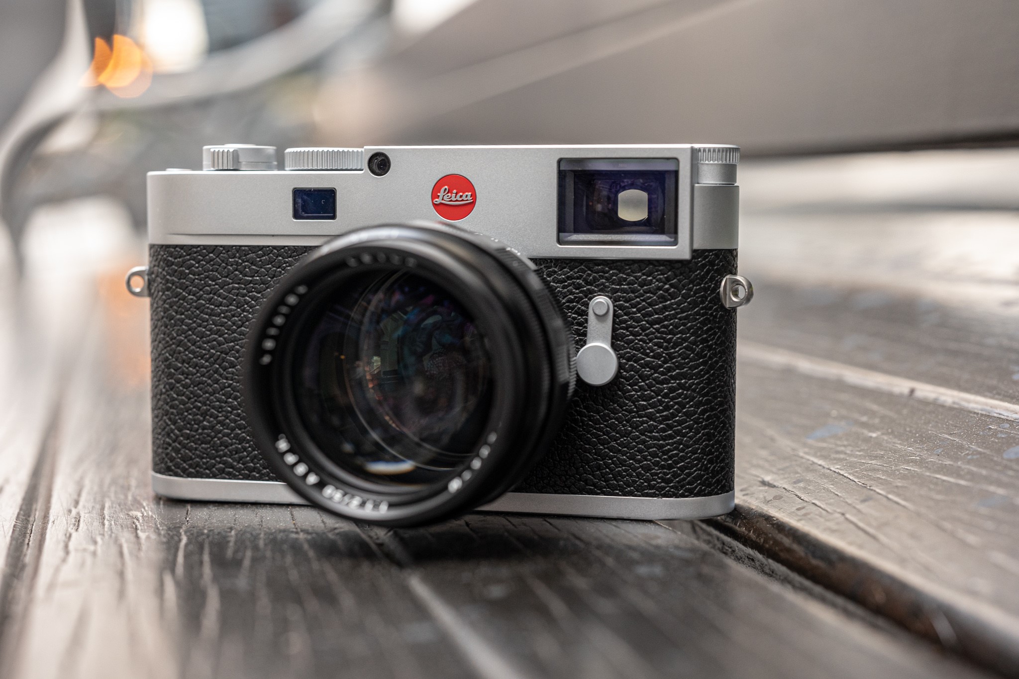 Leica M11 Silver camera.