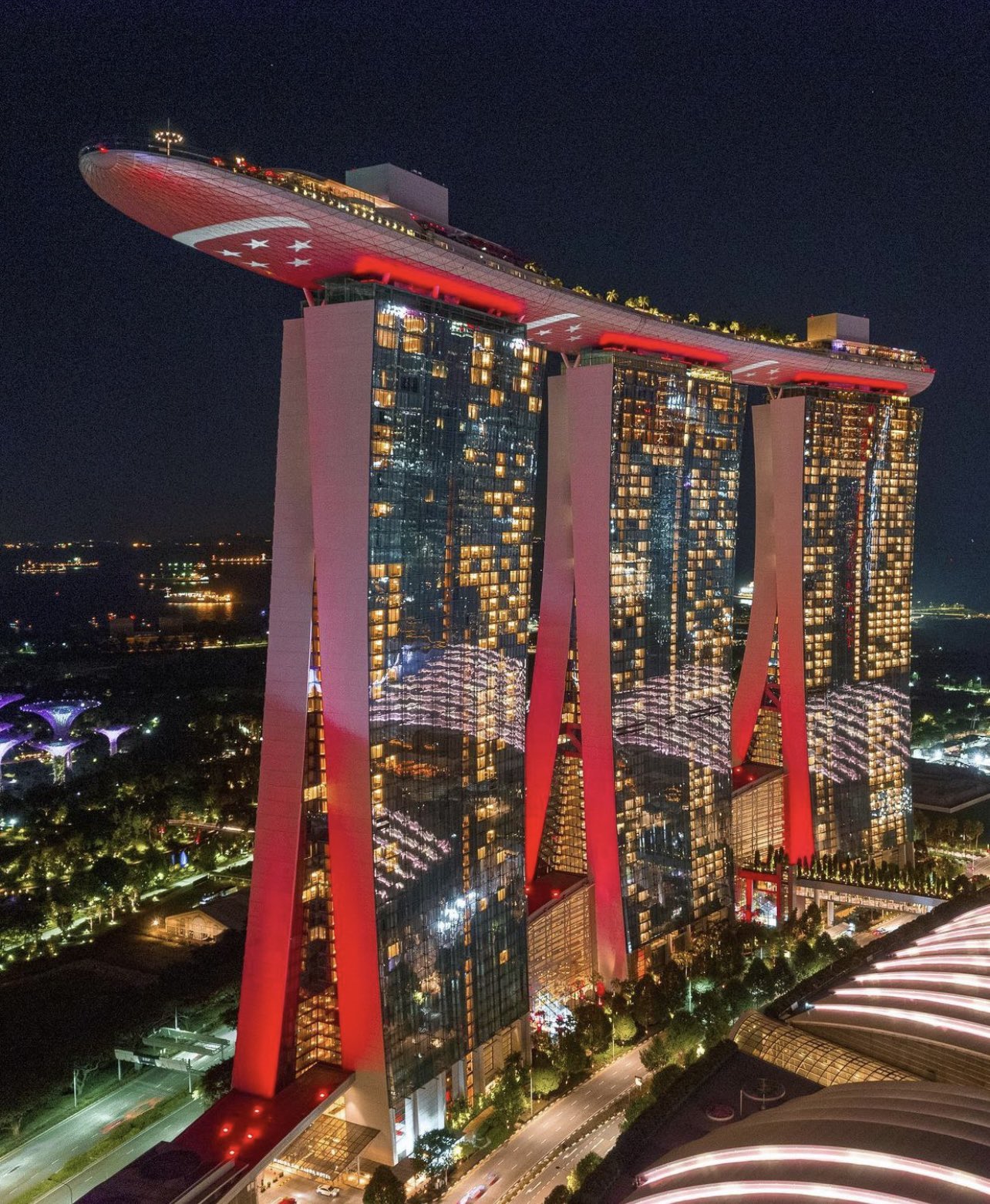 The Float@Marina Bay was filled to capacity with spectators eager to catch this year’s National Day Parade (NDP).