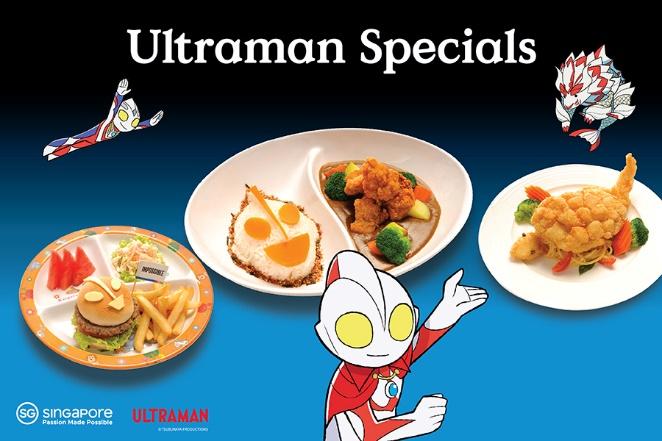 Ulu Ulu Safari Restaurant will feature an array of treats including the Ultraman Mini Impossible Burger, Ultraman Chicken Karaage Curry Rice and the “Hanzagiran” Fried Fish & Salted Egg Carbonara.