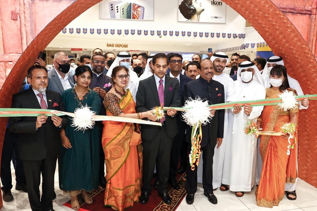 The festival was inaugurated by H.E. Sunjay Sudhir Indian Ambassador to the UAE.