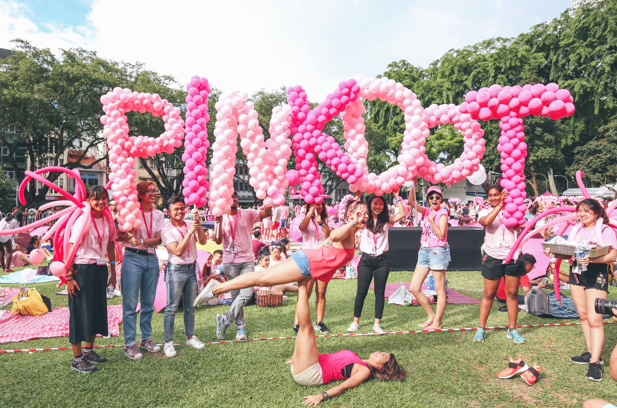 every year LGBT activists hold the island's biggest civil society rally - known as Pink Dot - which draws tens of thousands of participants.