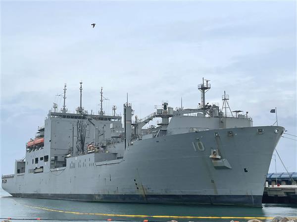One of the several ships in the US Navy’s MSC Combat Logistics Force (CLF) is Charles Drew.