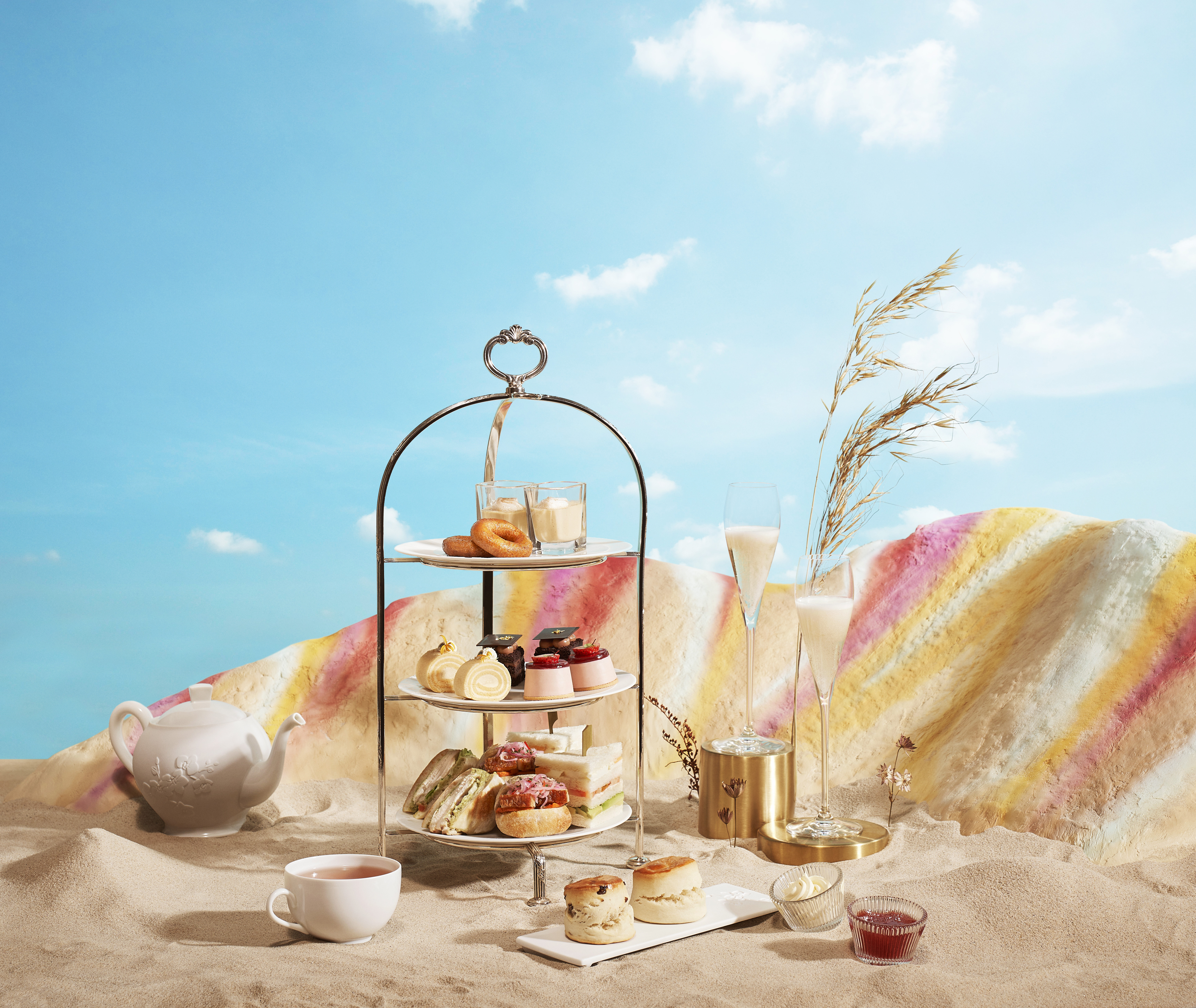 Travel to South America with enticing flavours of Peru at the Grand Lobby's Peru afternoon tea experience.