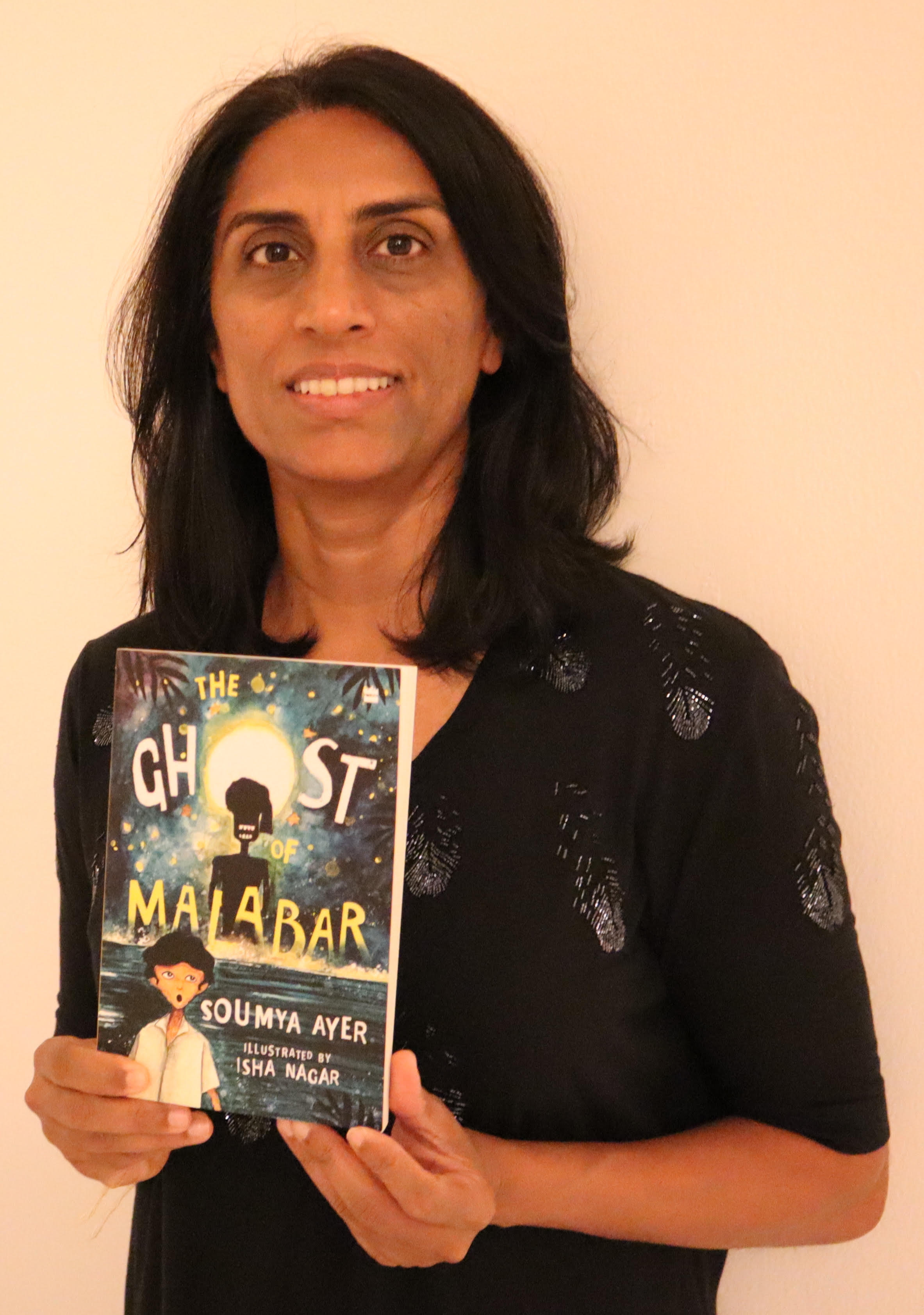 Soumya Ayer, the author of 'The Ghost of Malabar'