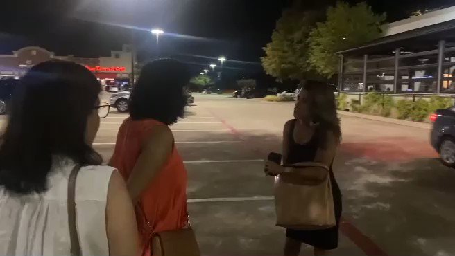 The video showed Upton using racial slurs, and at one point physically attacking at least two of the Indian women.