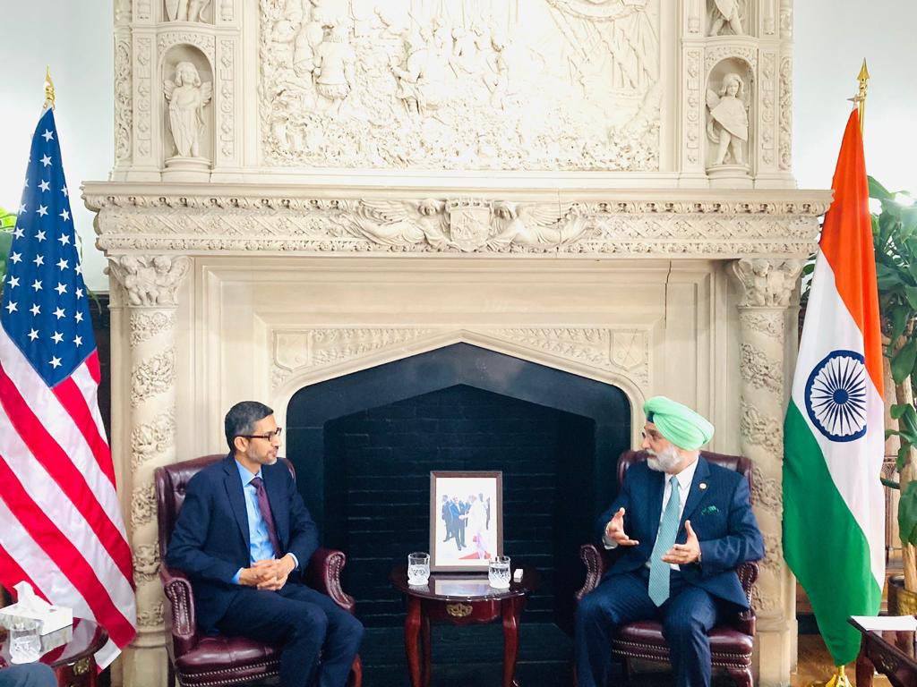 Google under Pichai has made massive investment in India and phenomenally expanded its footprint in a wide range of sectors including its training to the younger generation.