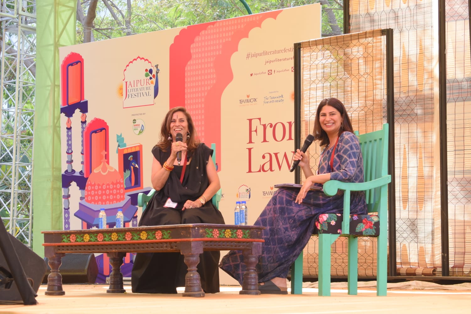 Shobhaa, through her long and extensive participation in the Jaipur Literature Festival over the years, has mentored and helped out a whole generation of budding writers and enthusiastic readers