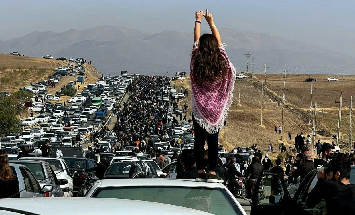 Anti-government demonstrations erupted in September after the death of a Kurdish woman Mahsa Amini