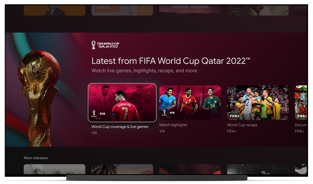 Catch the matches and highlights with Google TV
