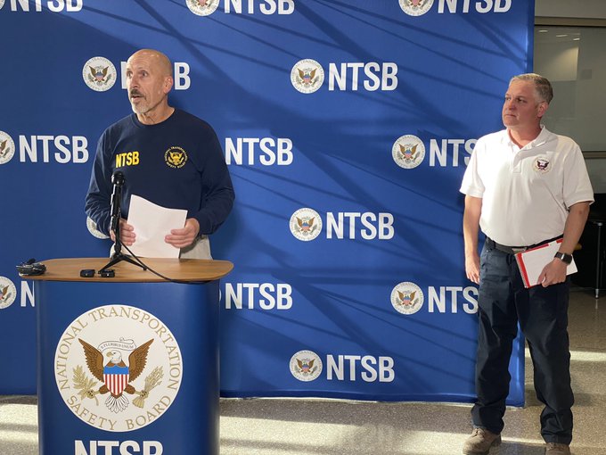 The team dispatched by the NTSB consists of technical experts who are regularly sent to plane crash sites to investigate the collision