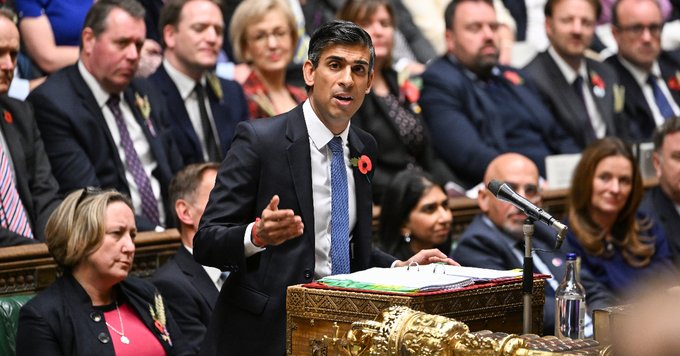“I know first-hand the incredible value of the deep cultural and historic ties we have with India,” said Sunak, Britain’s first Indian-origin Prime Minister.