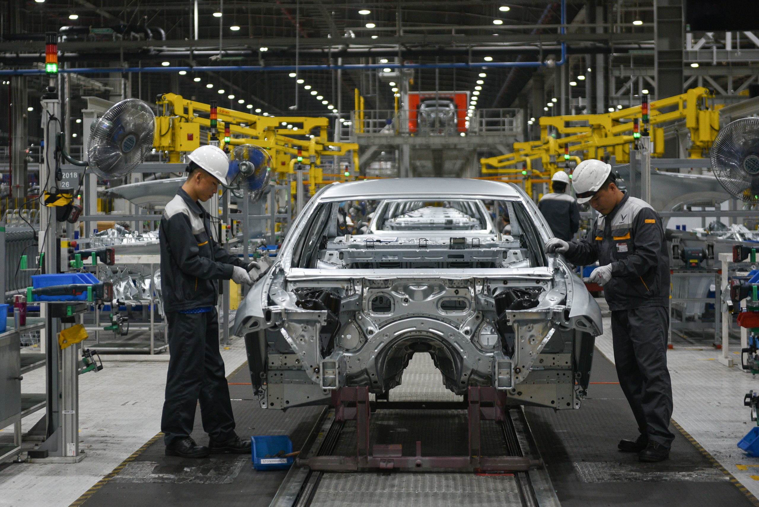 VinFast Smart Electric Car Production Line.
