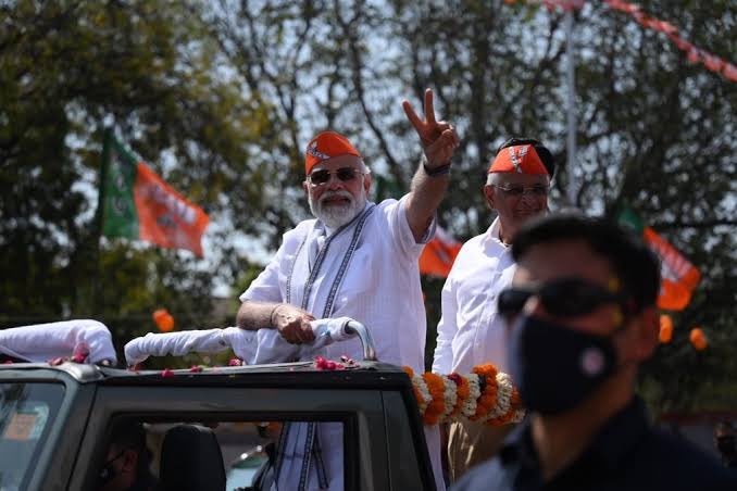 Speaking at the party headquarters in Delhi, PM Modi -- whose personal popularity and contribution to the victory is seen as the largest -- made light of his role.