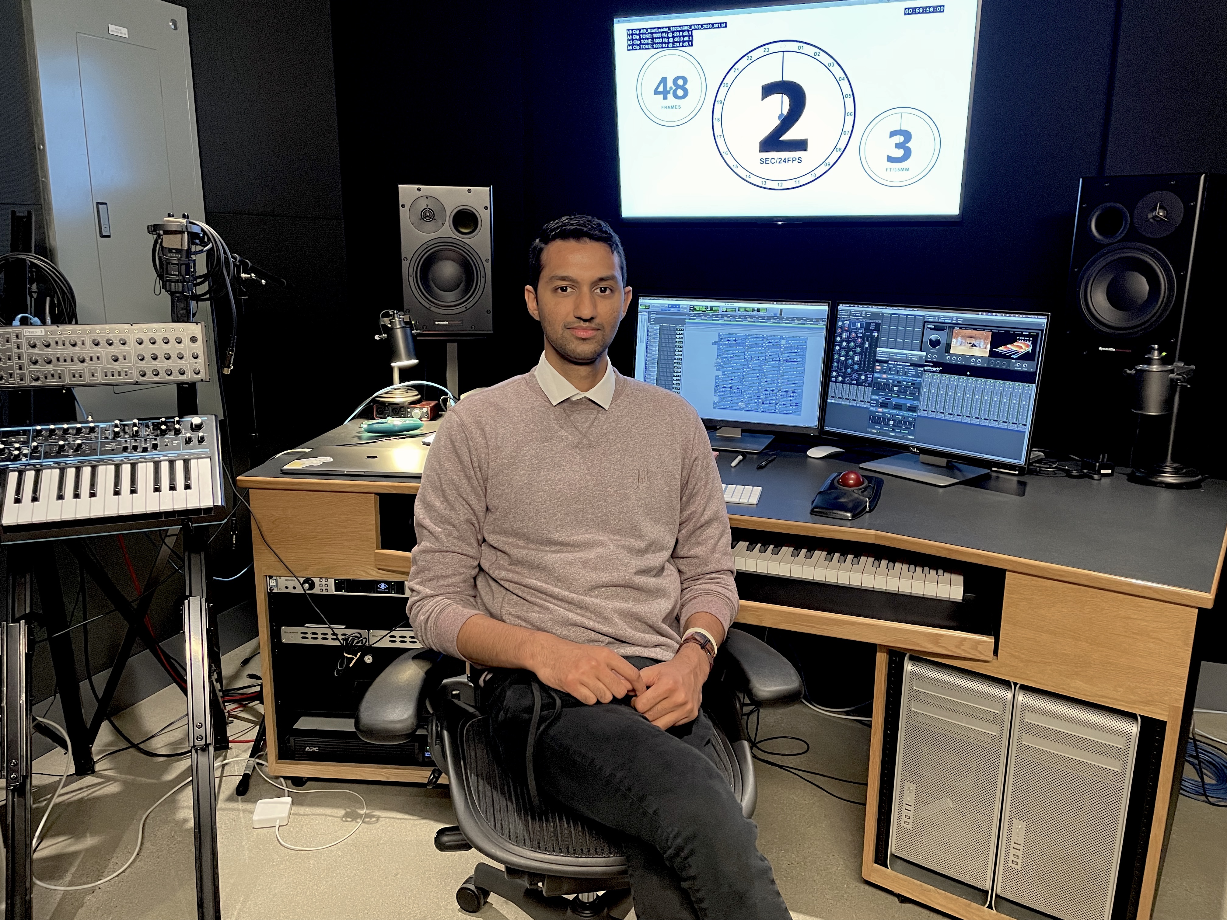 He began working at Hans Zimmer’s prestigious music company Bleeding Fingers Music